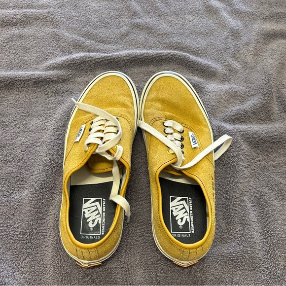 Vans Vault OG Authentic SP LX Julian Klincewicz Suede Nugget Gold Size 9.5 - Picture 6 of 10